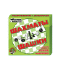 Игра настольная Шашки, шахматы