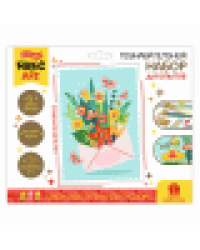 Набор для опытов Праздничный букет открытка формат А5