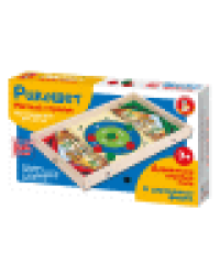 Игра настольная деревянная Рикошет Меткий стрелок