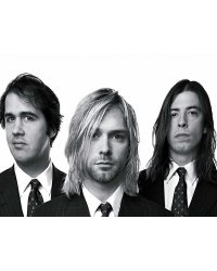 ПОСТЕР. Серия Звезды рока. Nirvana. Формат А3.