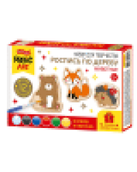 Роспись по дереву Животные фигурки Magic ART