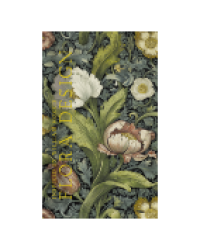 Блокнот FLORA DESIGN. Inspired by William Morris белые и розовые цветы