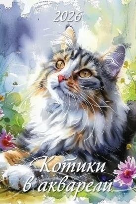 Котики в акварели Котики в акварели