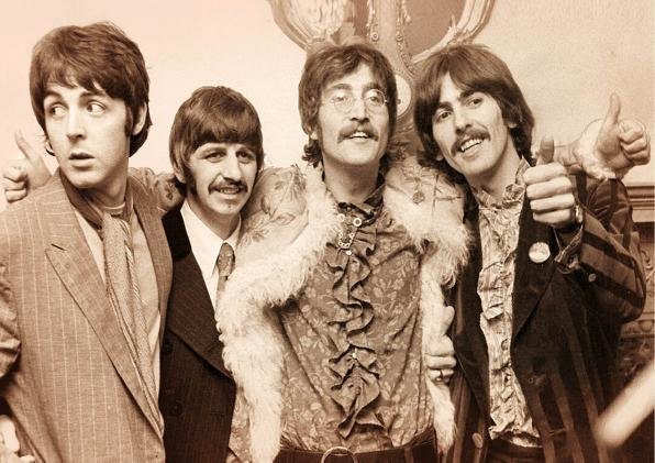 ПОСТЕР. Серия легенды рока. The Beatles 1. Формат А3