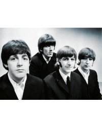 ПОСТЕР. Серия легенды рока. The Beatles 2. Формат А3