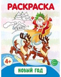 Новый год. Раскраска ФОП ДО от 4+