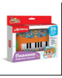 Пианино Любимые песенки Оранжевое