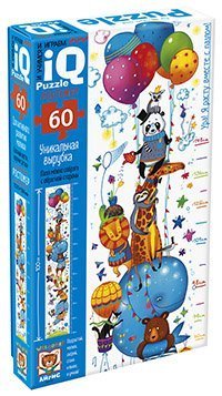 IQ Пазл МАКСИ Ростомер 60 эл. Мой весёлый цирк 4+