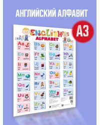 Плакат А3 «Английский алфавит» 248609