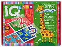 Пластиковое лото для малышей нов 4+ Счёт и фигуры. Подбери число