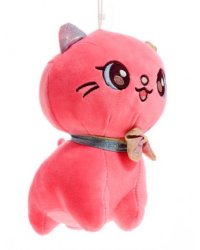 Игрушка мягконабивная Розовая кошечка из полиэстера, для детей старше 3-х лет. 241213,5см арт.88664