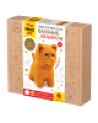 Набор для творчества. Валяние из шерсти. Котик