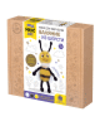 Набор для творчества. Валяние из шерсти. Пчелка