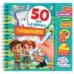 Головоломки. 50 игр в дорогу. 160х160х20 мм. Блокнот на пружине с маркером. Умные игры в кор.50шт