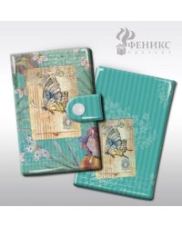 Визитница «Лето» арт.39564/50 (14*10,2см, из ПВХ (10 карманов) / 14*10.2см арт.39564