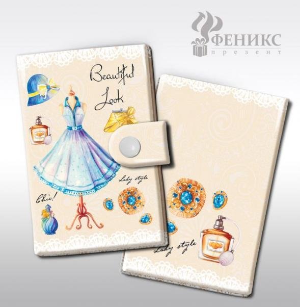 Визитница «Маленькое голубое платье» арт.37744/50 (14*10,2см, из ПВХ, 10 карманов) 14*10.2 арт.37744 Визитница «Маленькое голубое платье» арт.37744/50 (14*10,2см, из ПВХ, 10 карманов) 14*10.2 арт.37744