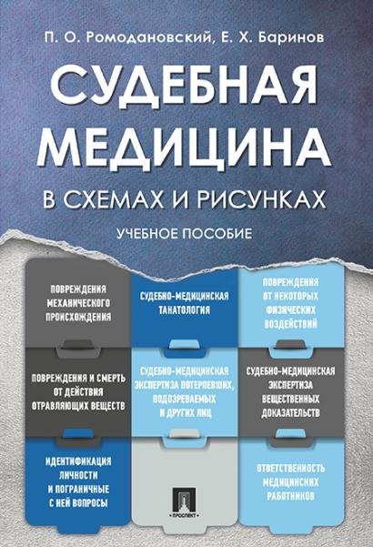 Судебная медицина в схемах и рисунках. Уч.пос.-М.:Проспект,2026. Рек. УМО 250353
