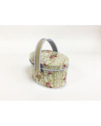 Коробка для безделушек и мелочей Ажурный узор арт.43701 7,9х5,4х5,3см, из черного окрашенного металла 7,9х5,4х5,3