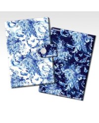 Визитница Сказочные птицы из ПВХ арт.44874(14*10.2см 10 карманов)