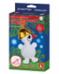 Набор для творчества. Мягкая игрушка из фетра Снеговик