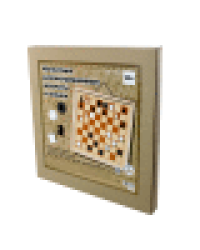 Шахматы и шашки демонстрационные магнитные мини