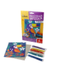 Набор для творчества. Песочная фреска Тукан без рамки, 6 цветов, 138х165 мм