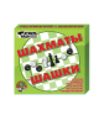Игра настольная Шашки, шахматы
