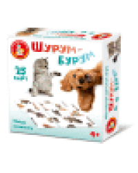 Игра настольная Шурум-Бурум. Найди половинку кошки, собаки