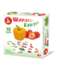 Игра настольная Шурум-Бурум. Найди половинку овощи, фрукты