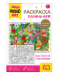 Набор для творчества. Раскраска Поляна фей формат А3