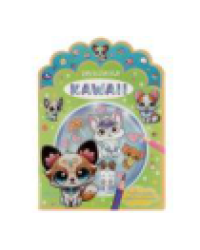 Любимые пушистики. Раскраска KAWAIi. 210х285 мм. Скрепка. 16 стр. Умка в кор.50шт