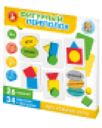 Игра обучающая Фигурный переполох Учись, играя