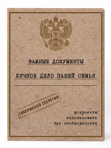 Обложка книги «Папка-органайзер Личное дело для документов из листового полипропилена, размер А4 2331,5х0,4см арт.84541», ISBN 4660115112720