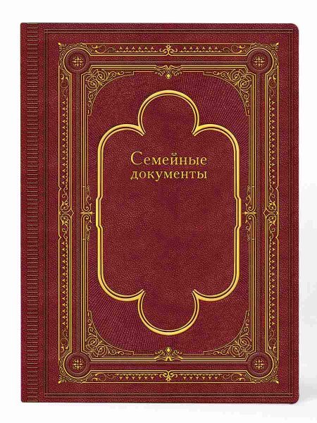 Обложка книги «Папка-органайзер Семейные документы для документов из листового полипропилена, размер А4 2331,5х0,4см арт.84545», ISBN 4660115112768