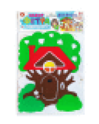 Набор из фетра на липучках Дом Ежика европодвес