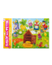 Набор из фетра на липучках Репка. Курочка Ряба европодвес