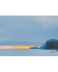 Россия. Времена года. Зима. Озеро Неро. Формат А3.