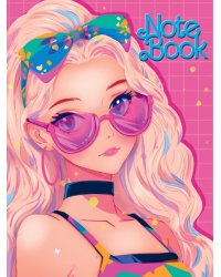 MyArt. БЛОКНОТ в клетку I love pink. Розовые очки