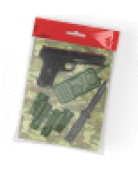 Оружие пластиковое Пистолет. Рация. Бинокль. Нож