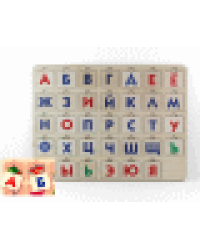 Игра-пазл деревянный Азбука 1