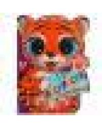 Тигрёнок. Раскраска с вырубкой в виде героя. 210х285 мм. Скрепка. 16 стр. Умка. в кор.50шт