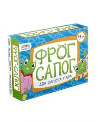 Игра настольная для детей Большая стирка Сапоги Фрог Сапог: карточки из картона -66 шт, инструкция - 1 шт. 15114 см арт.90089
