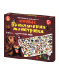 Игра-ходилка настольная Новые приключения монстрика
