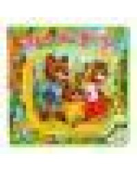 Три медведя книга EVA с пазлами 180х180мм 5 разв. Умка в кор.32шт