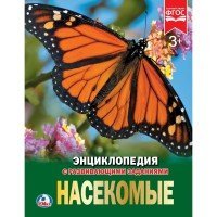 Насекомые. Энциклопедия А4 с развивающими заданиями. 197х255мм. 48 стр. Умка в кор.15шт