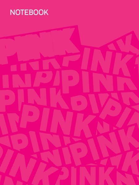 MyArt. БЛОКНОТ в клетку Total PINK. Pink 1