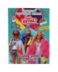 Учим цифры и счёт. Блестящая раскраска. БАРБИ.214х290 мм. 16 стр. Умка в кор.50шт