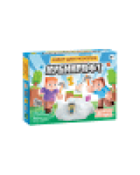 Раскопки Кубикрафт 3 фигурки, 6 кристаллов