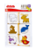 Лото для малышей Зверята 4 карточки, 24 фишки Baby Toys