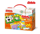Пазлы парные Чей малыш 20 эл Baby Toys макси